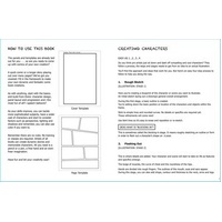 Blank Comic Book: Draw Your Own Manga! Sketchbook Journal Notebook (With 21 Different Templates and Flexible "Trace & Paste" Speech Balloons)