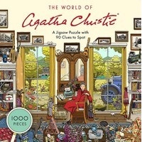 World of Agatha Christie: 1000-piece Jigsaw, The: 1000-piece Jigsaw with 90 clues to spot