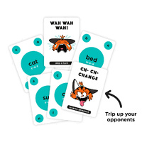 Mrs Wordsmith Phonics Blah Blah Blah Card Game  Ages 4-7 