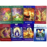 Angel Tarot Cards: A 78-Card Deck and Guidebook by Radleigh Valentine 