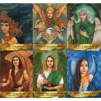 Angels and Ancestors Oracle Cards: A 55-Card Deck and Guidebook