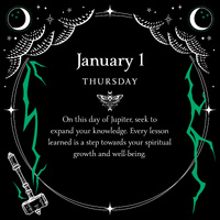 2026 Witch’s Calendar: Daily Magick Day-to-Day Calendar
