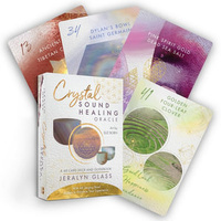 Crystal Sound Healing Oracle: A 48-Card Deck and Guidebook with 48 Singing Bowl Audios to Enhance Your Experience