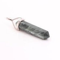 Seraphinite Pendant (Large) with Silverball (No Cord)